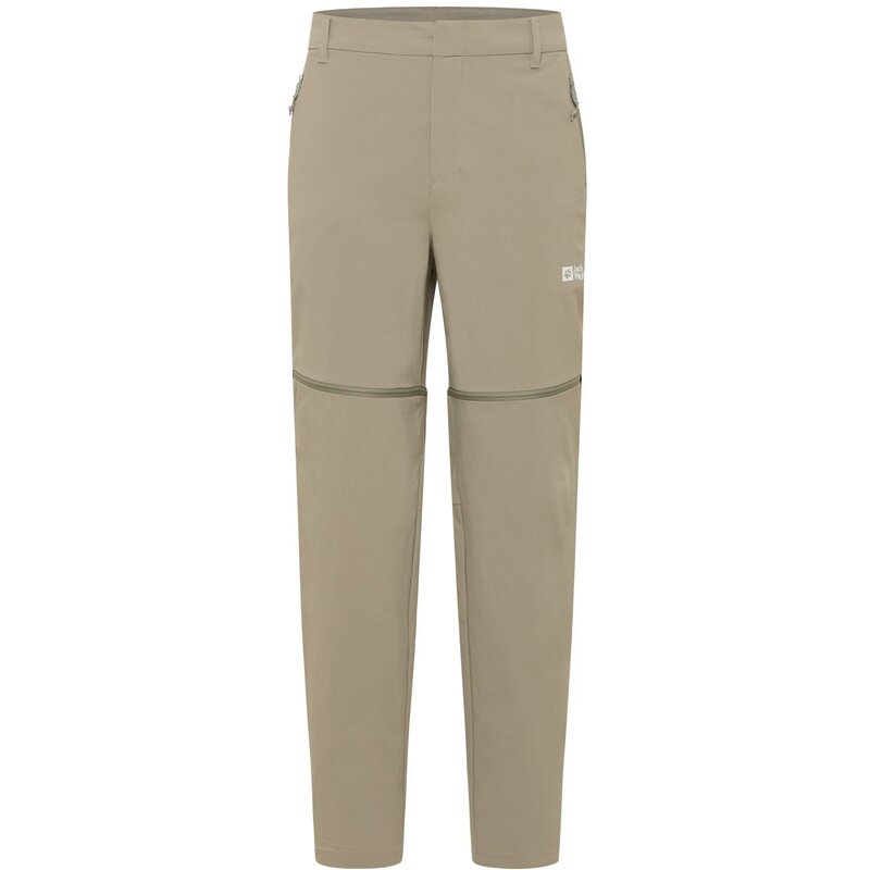 

Брюки с застежкой-молнией для похода в поход (м) Jack Wolfskin, серый