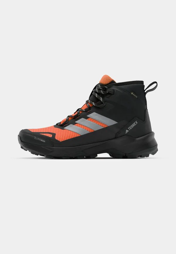 Зимние ботинки skychaser ax5 mid gtx climate Adidas Terrex, Core Black/Matte Silver/Semi Impact Orange — фото 2
