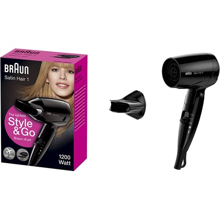 

Фен Satin Hair 1 Style And Go мощностью 1200 Вт, Braun