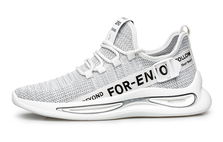 

Кроссовки мужские низкие Белый/Чёрный/Сильный/Абрикосовый ZRO