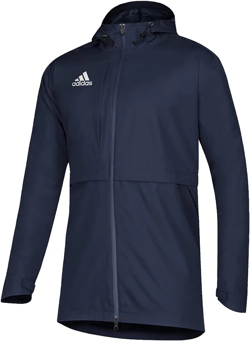 Дождевая куртка Adidas Game Mode для мужчин, повседневная, Collegiate Navy-White