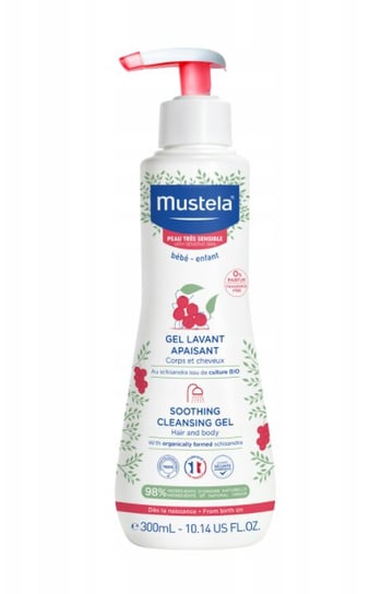 

Успокаивающий очищающий гель, 300 мл Mustela