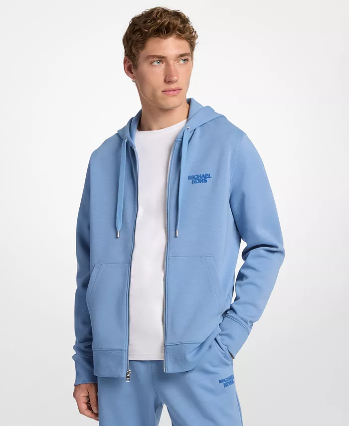 

Мужская толстовка с капюшоном на молнии Michael Kors, синий