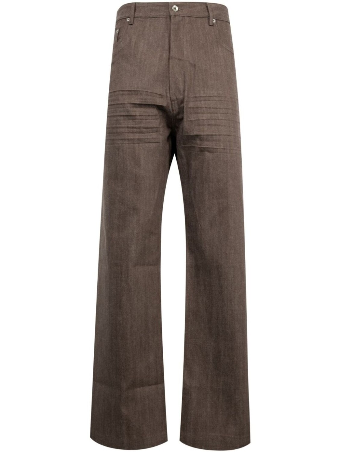 

Широкие джинсы Geth Rick Owens DRKSHDW, коричневый