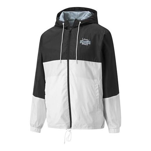 

Куртка mvp windbreaker drawstring hooded woven jacket black Puma, черный
