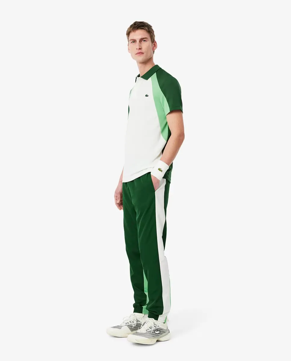 

Мужские спортивные штаны с цветными блоками Lacoste, зеленый