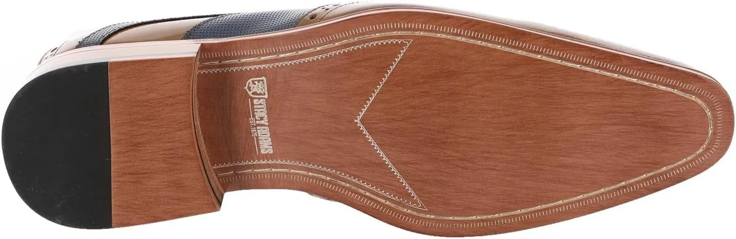 Мужские оксфорды Ivingale Wingtip на шнуровке от STACY ADAMS, Brown Multi-Coloured — фото 3