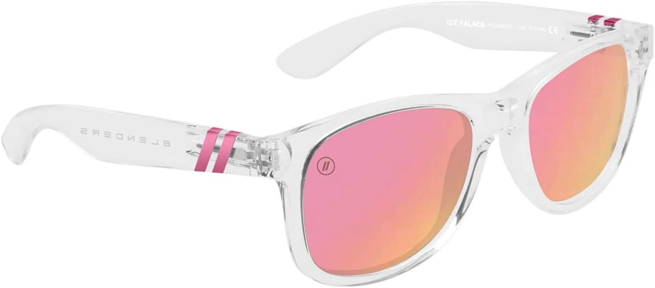 

Солнцезащитные очки Blenders Eyewear M Class X2 – поляризованные – круглые линзы, пружинный механизм застежки – 100% защита от УФ-излучения – для женщин, Ice Palace