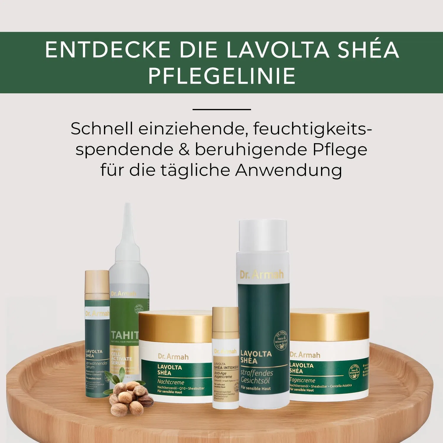Крем для лица Lavolta — Интенсивный антивозрастной восстанавливающий Shéa Intensive 24h от Dr. Armah — фото 4
