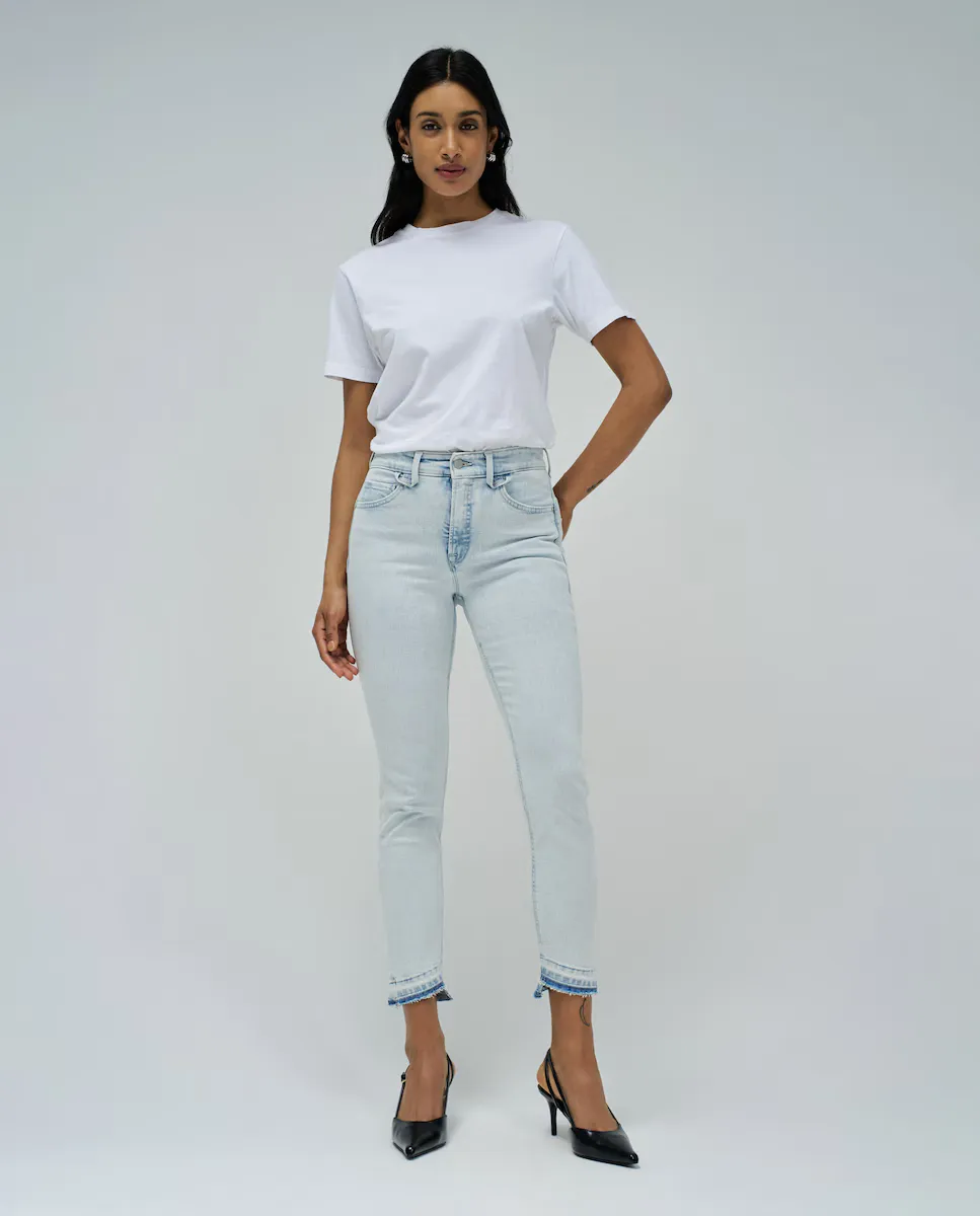 

Женские узкие джинсы Faith Push In с высокой посадкой Salsa Jeans, синий