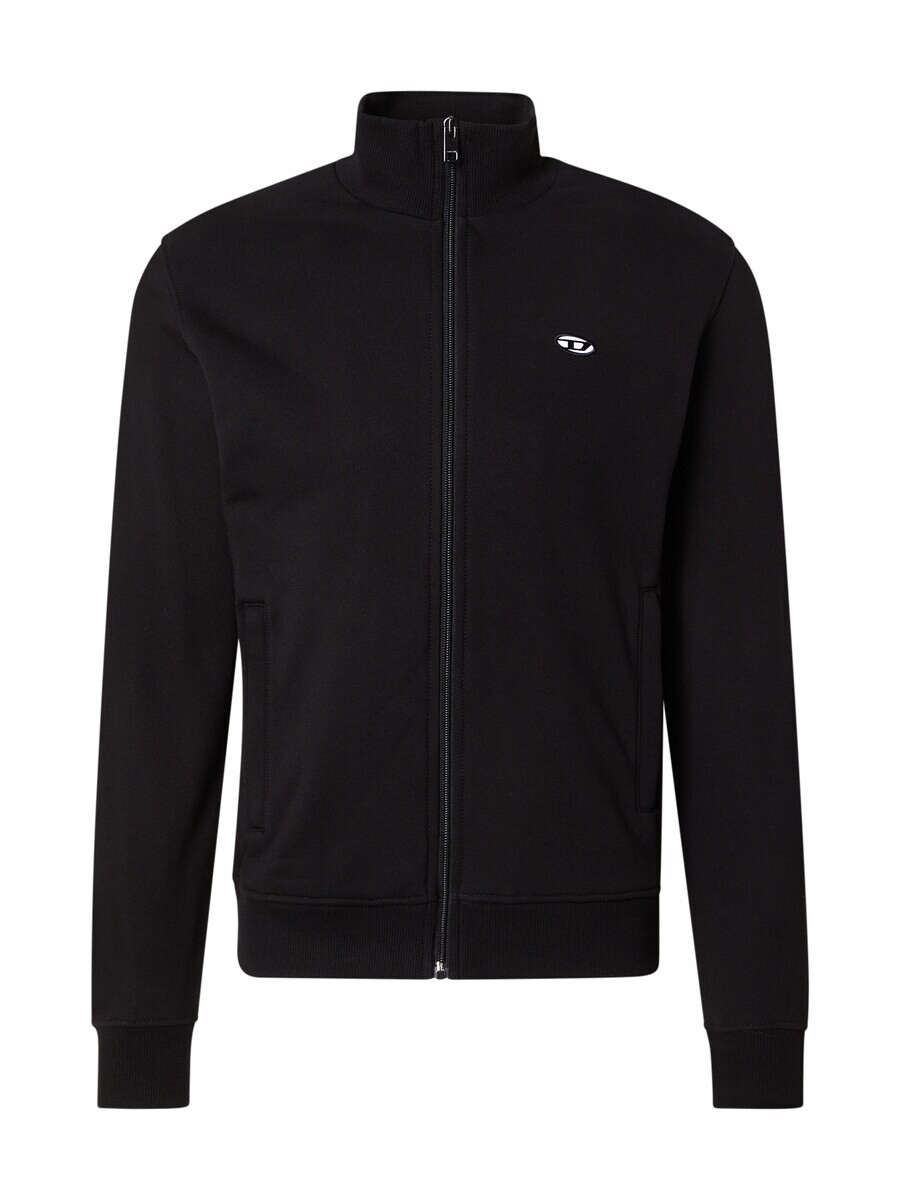 

Куртка на молнии DIESEL Zip-Up Hoodie S-LOCK-DOVAL-PJ, черный