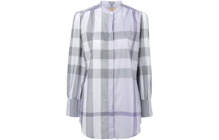 

Рубашка женская Burberry в клетку, белый