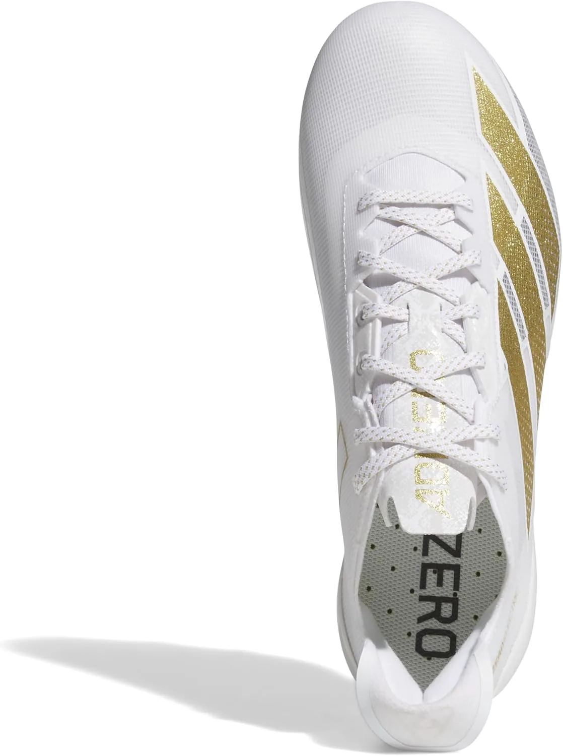 Мужские футбольные бутсы Adidas Originals Adizero Electric, белый/металлик — фото 2