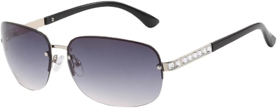 

Женские солнцезащитные очки LVTFCO со стразами, модные женские солнцезащитные очки для активного отдыха, винтажные безрамочные очки для велоспорта, защита от ультрафиолета UV400, C5