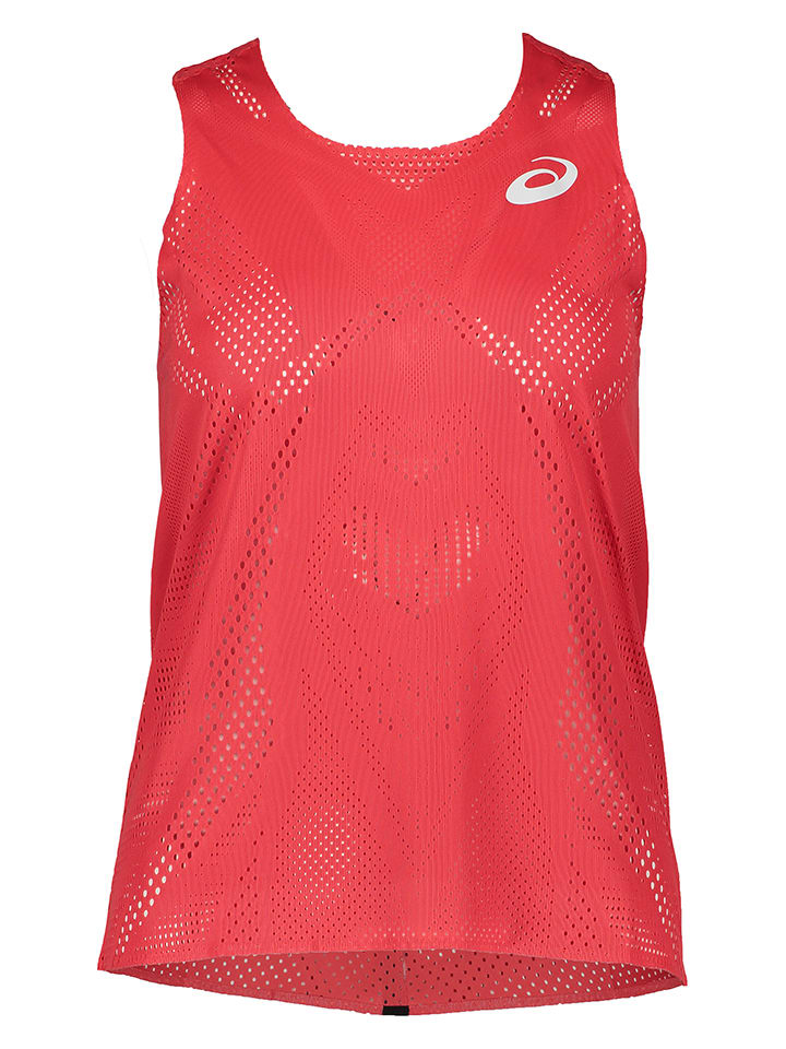 

Asics Функциональный топ "Actibreeze Jaquard" красного цвета