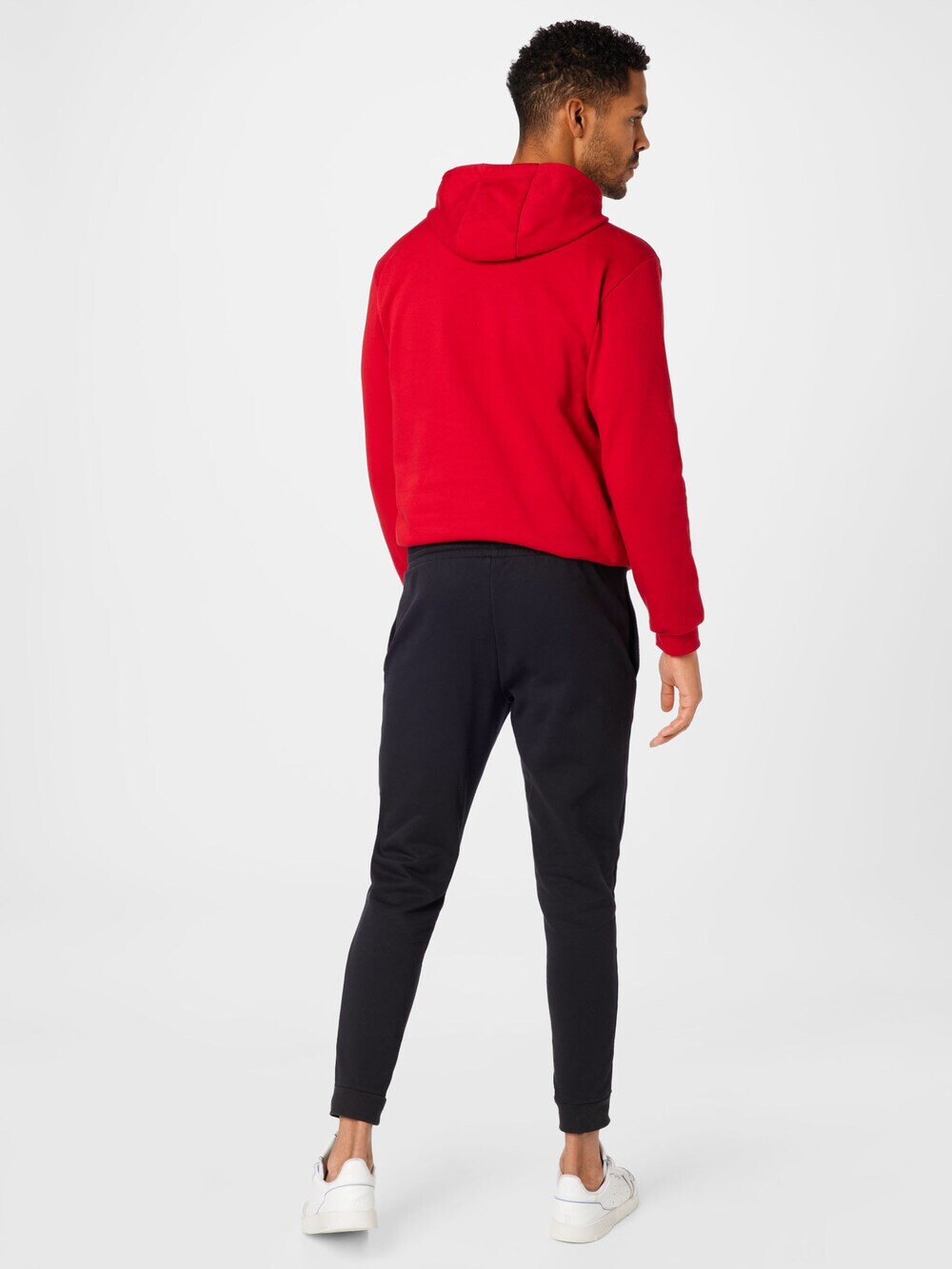 Зауженные тренировочные брюки Adidas Entrada 22, черный — фото 4