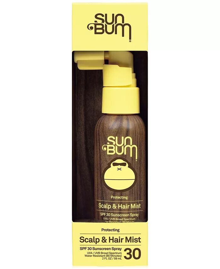Scalp & Hair Mist Солнцезащитный спрей SPF 30, 2 унции Sun Bum — фото 3