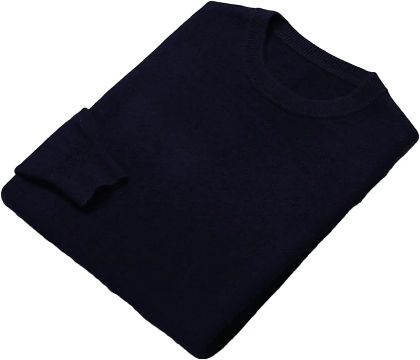 

Мужской свитер свободного кроя с круглым вырезом ZouoYYii