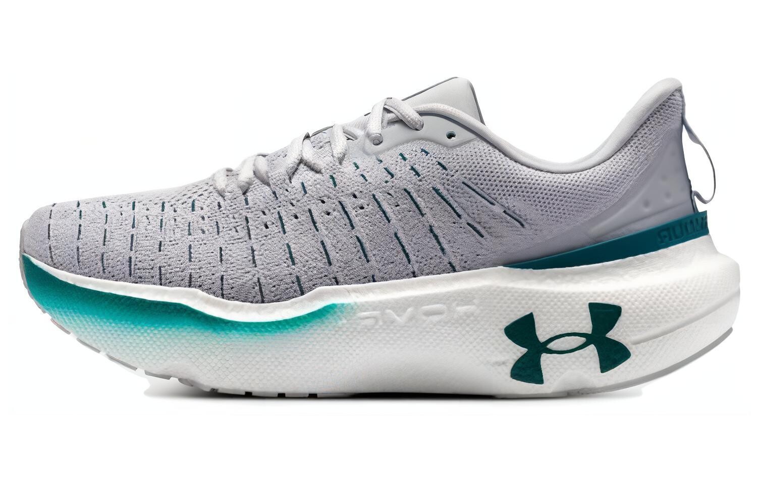 

Кроссовки Infinite 1 для бега мужские с низким верхом серые/белые Under Armour