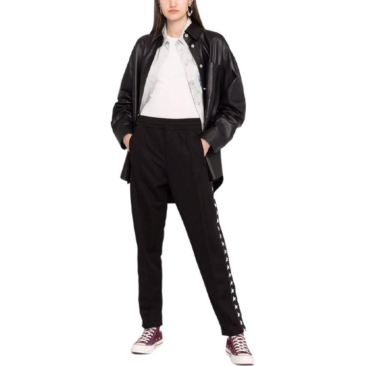 Deluxe Brand Star Tape Trackpants Golden Goose, черный — фото 4