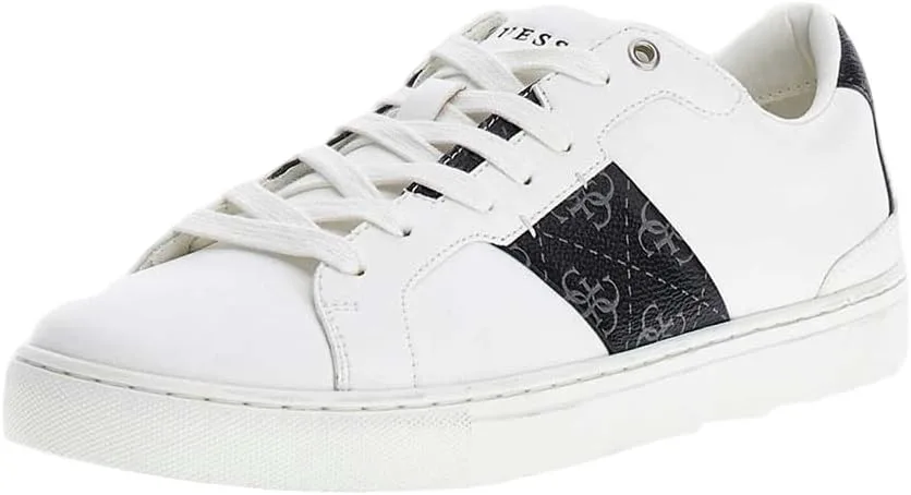 Мужские кроссовки GUESS Todi бело-черные U25GU02 FMTTOGELL12, белый