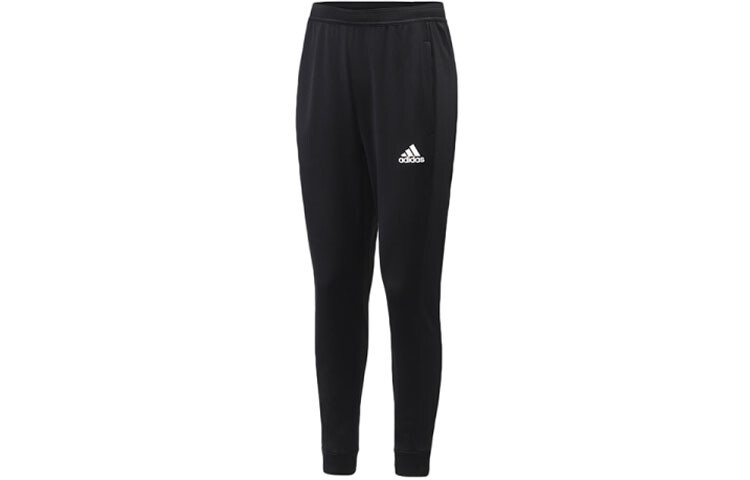 

Трикотажные спортивные штаны мужские черные Adidas, черный
