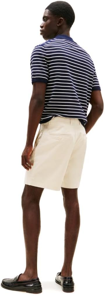 Мужские шорты Tommy Hilfiger Regular Fit из хлопка Mercer длиной 7 дюймов, Newsprint — фото 4