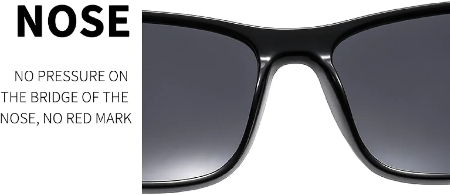 

Солнцезащитные очки с защитой от УФ-излучения UV400 | Легкая оправа | Для женщин и мужчин | Для занятий спортом на открытом воздухе и вождения DSVIGF, 04