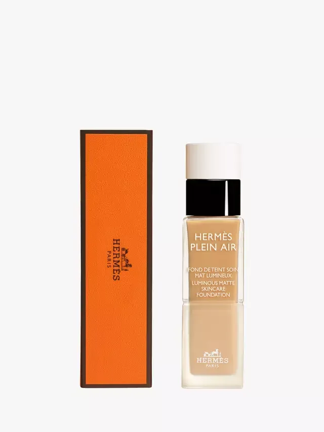 Тональная основа Plein Air Luminous Matte Skincare Foundation Hermès, 45C Seigle — фото 2