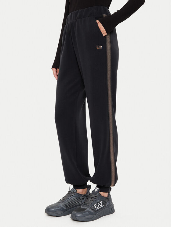 

Спортивные брюки regular fit Ea7 Emporio Armani, черный