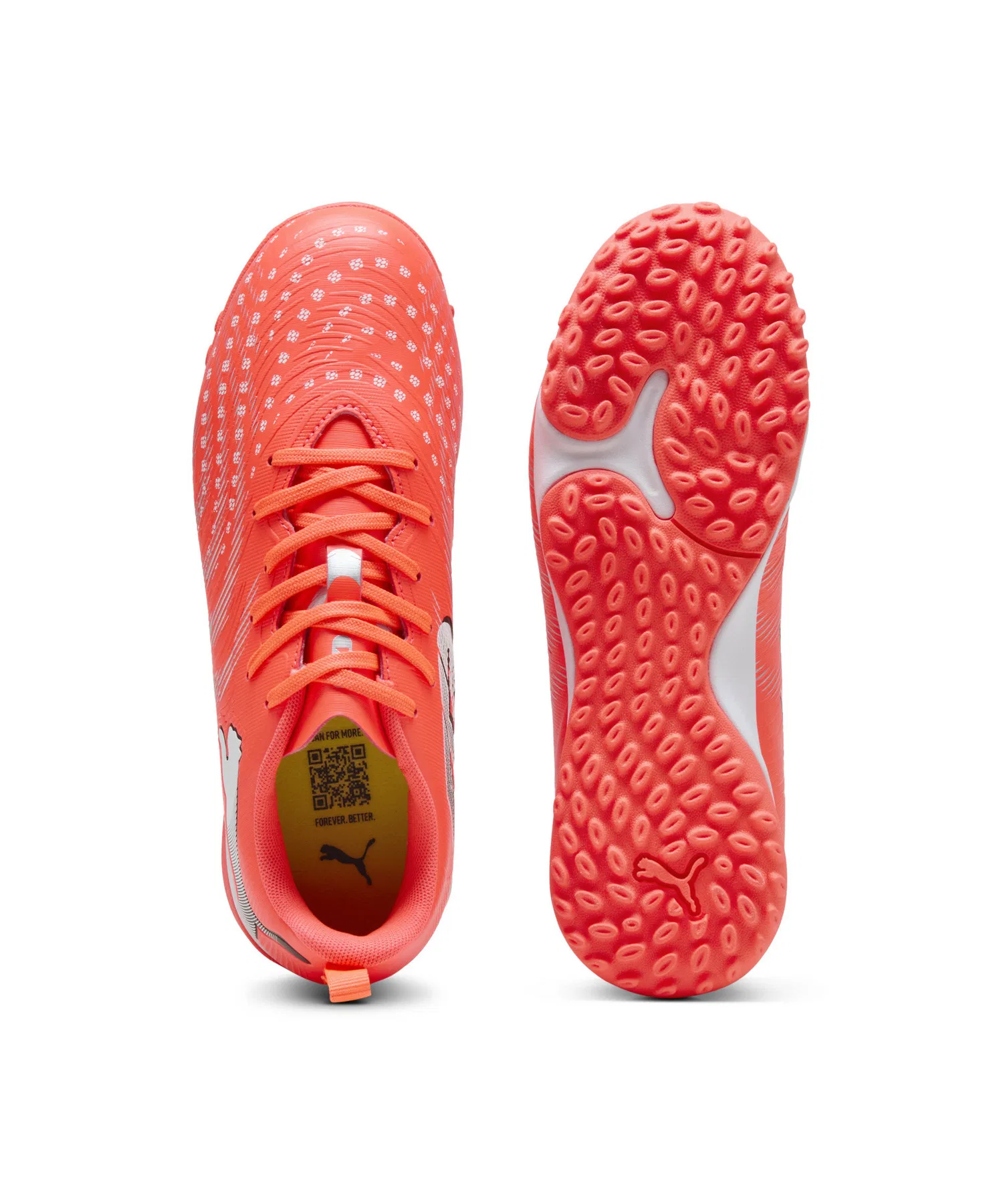 Детские футбольные кроссовки PUMA Future 9 Play TT+ Mid Jr — фото 4