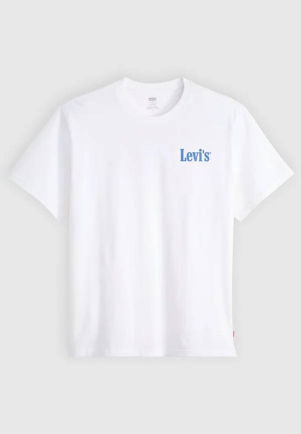 Футболка свободного кроя с принтом Levi'S, Coastal Creative Poolside Srt White Plus — фото 4