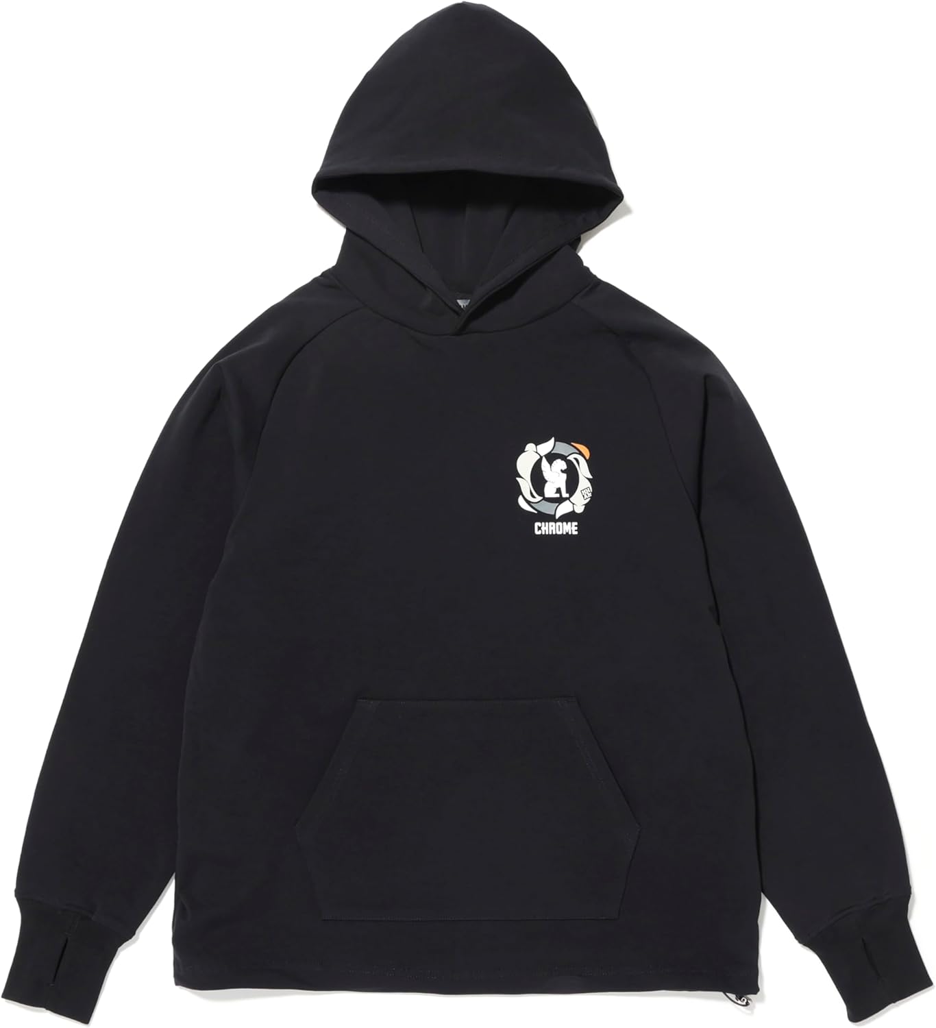 

Мужская толстовка с капюшоном Chrome Ultra STRETCH HOODIE MHAK, черный