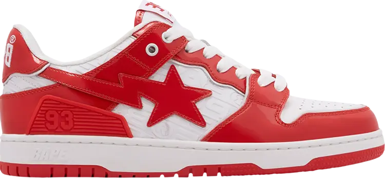Кроссовки Wmns Sk8 Sta #5 'Luxury Sport Monogram - Red', красный