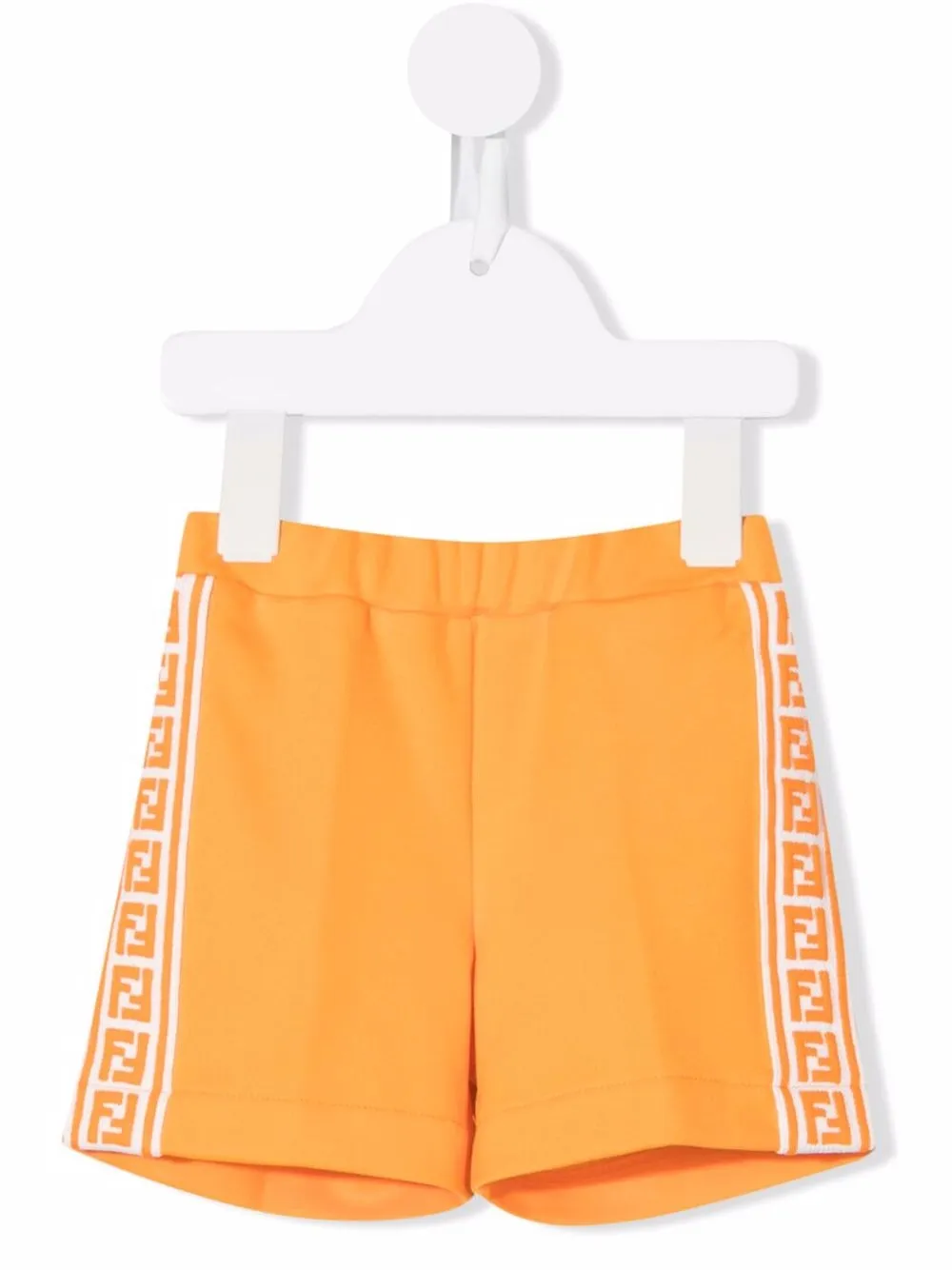 

Спортивные шорты с логотипом FF FENDI KIDS, оранжевый