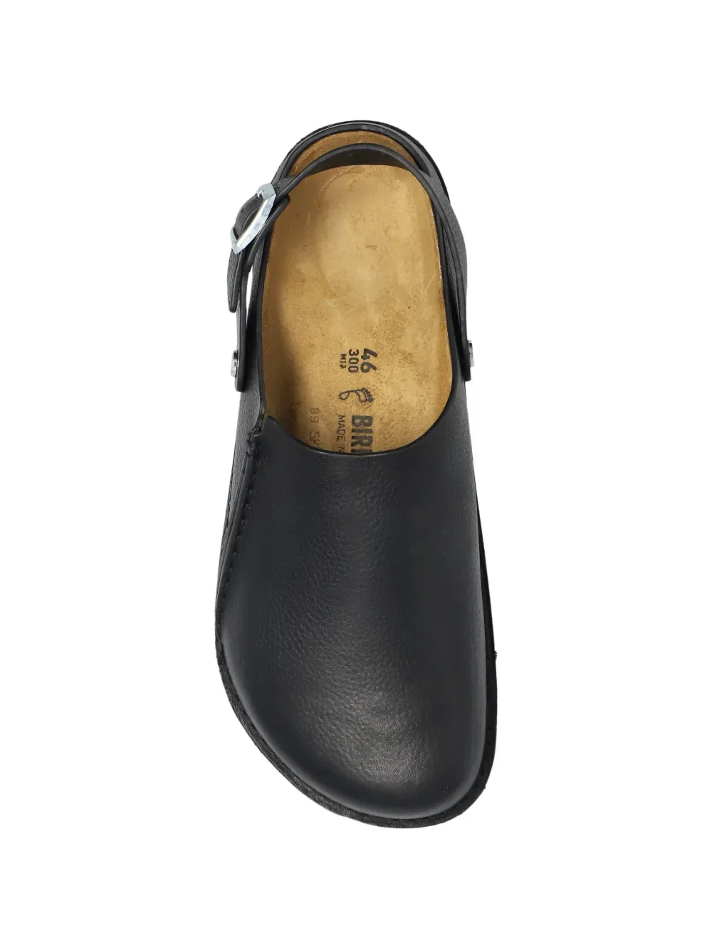 Мюли Lutry премиум-класса с пряжкой Birkenstock, черный — фото 4