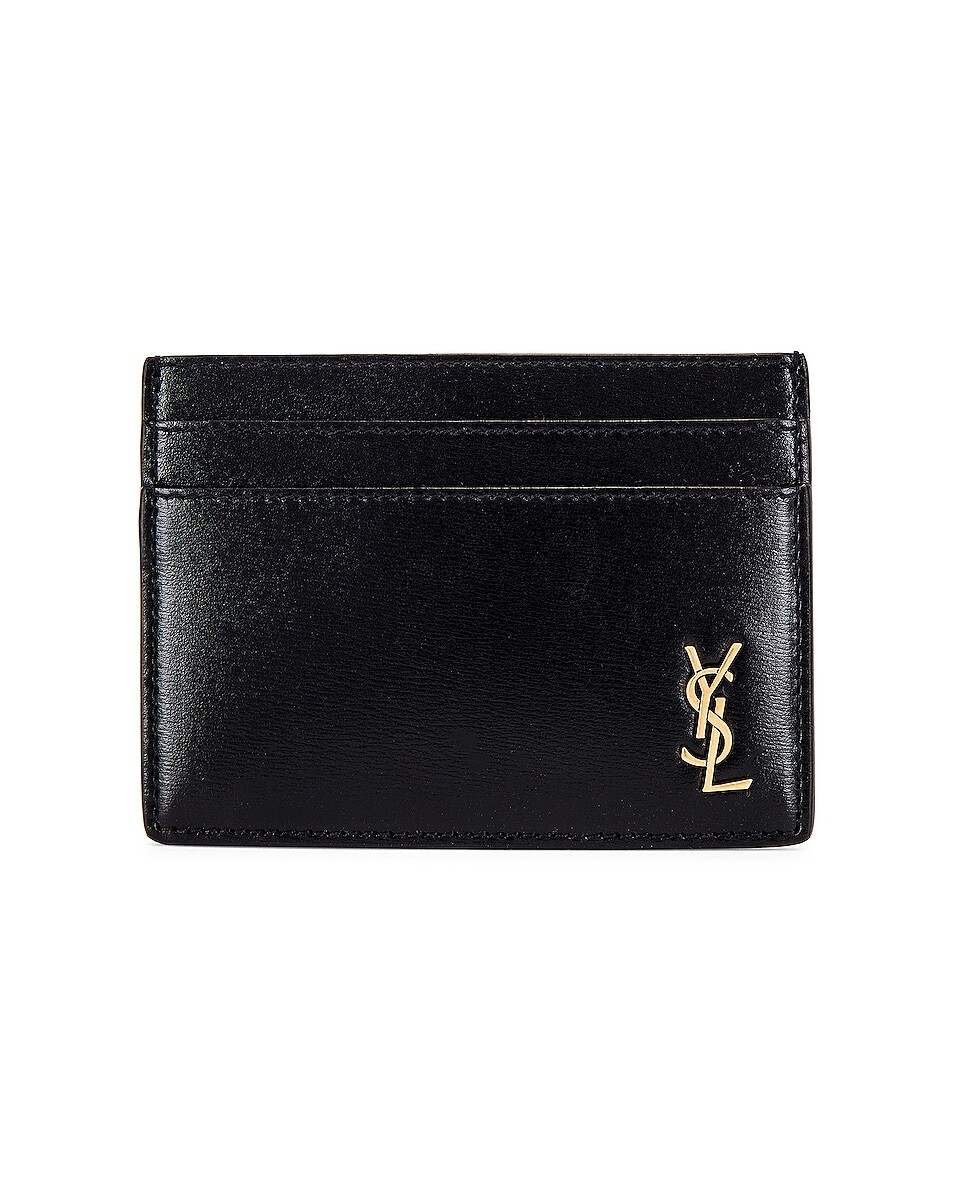 

Картхолдер Saint Laurent Credit, черный