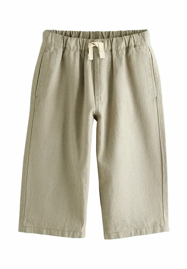 Брюки Regular fit wide fit pull on trousers Next, цвет шалфейно-зеленый