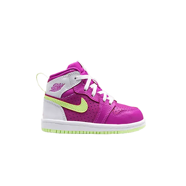 Кроссовки Air Jordan Air Jordan 1 Retro High TD 'Fuchsia', фиолетовый