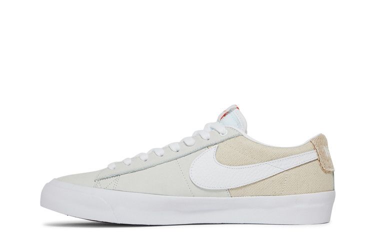 Кроссовки Nike Zoom Blazer Low Pro GT ISO SB 'White', белый — фото 3