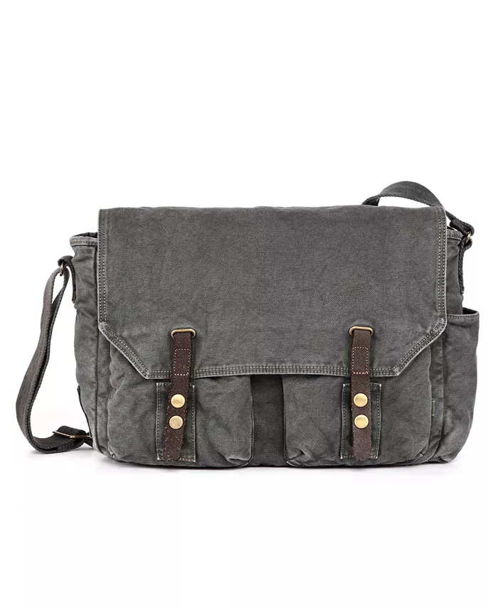 

Сумка-мессенджер Coastal Canvas TSD BRAND, серый