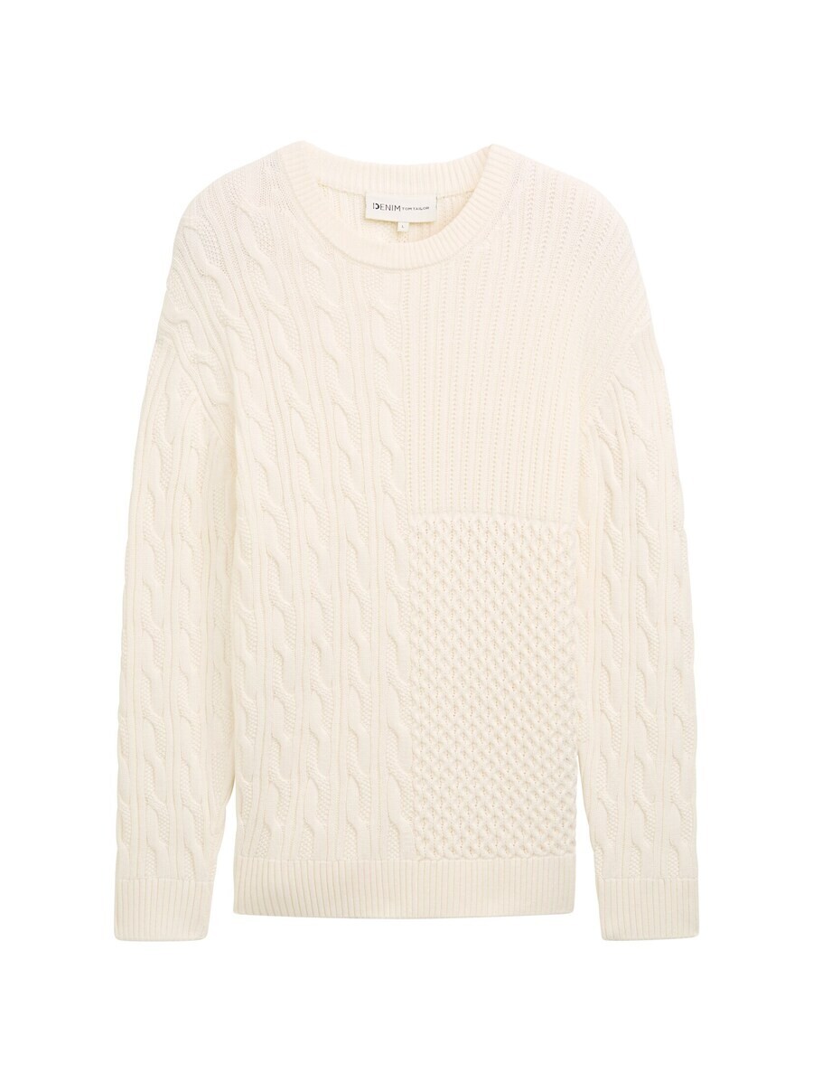 

Свитер TOM TAILOR DENIM Sweater, бежевый