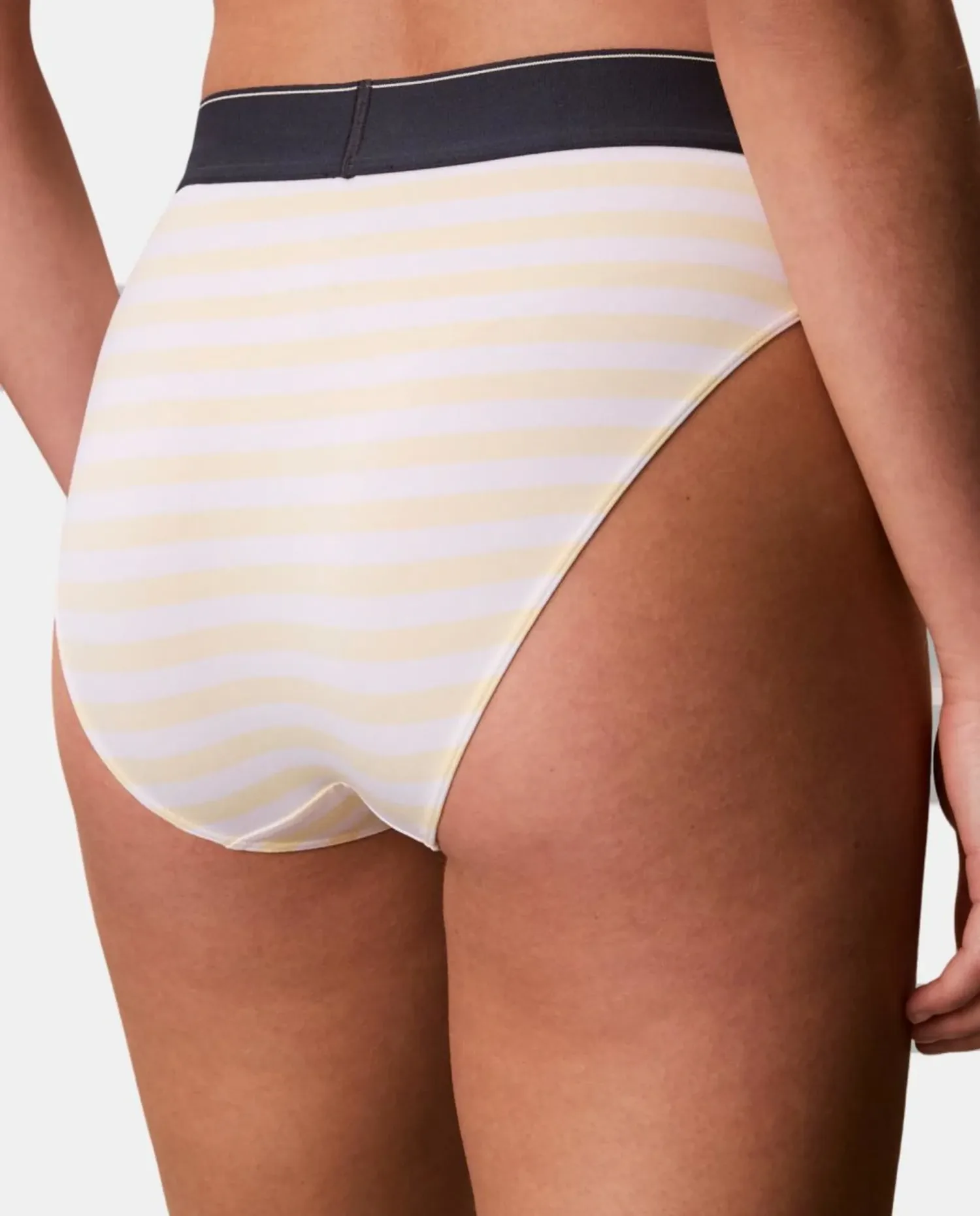 Высокие трусики CK GRAPHIC Calvin Klein, желтый — фото 3