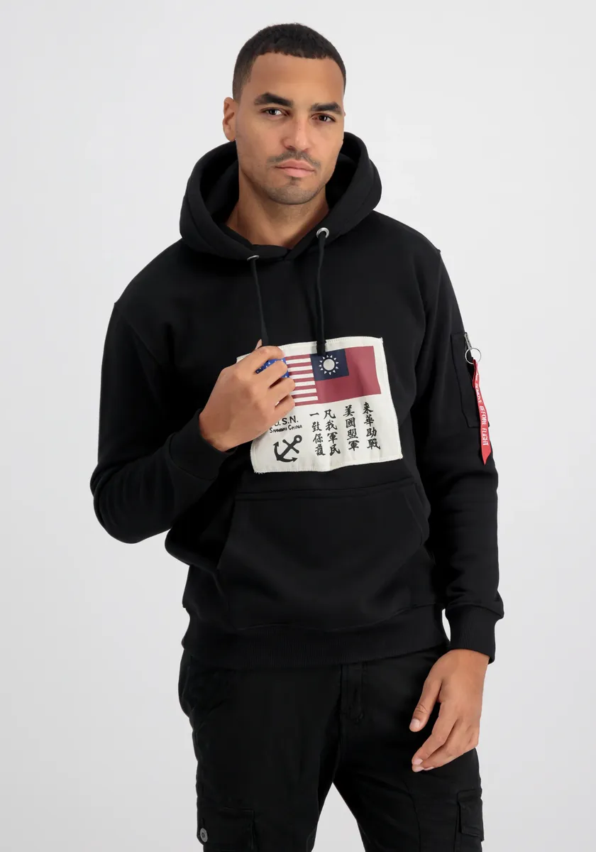 

Толстовка Alpha Industries " Alpha Industries Мужчины - Толстовки USN Blood Chit Hoody", черный