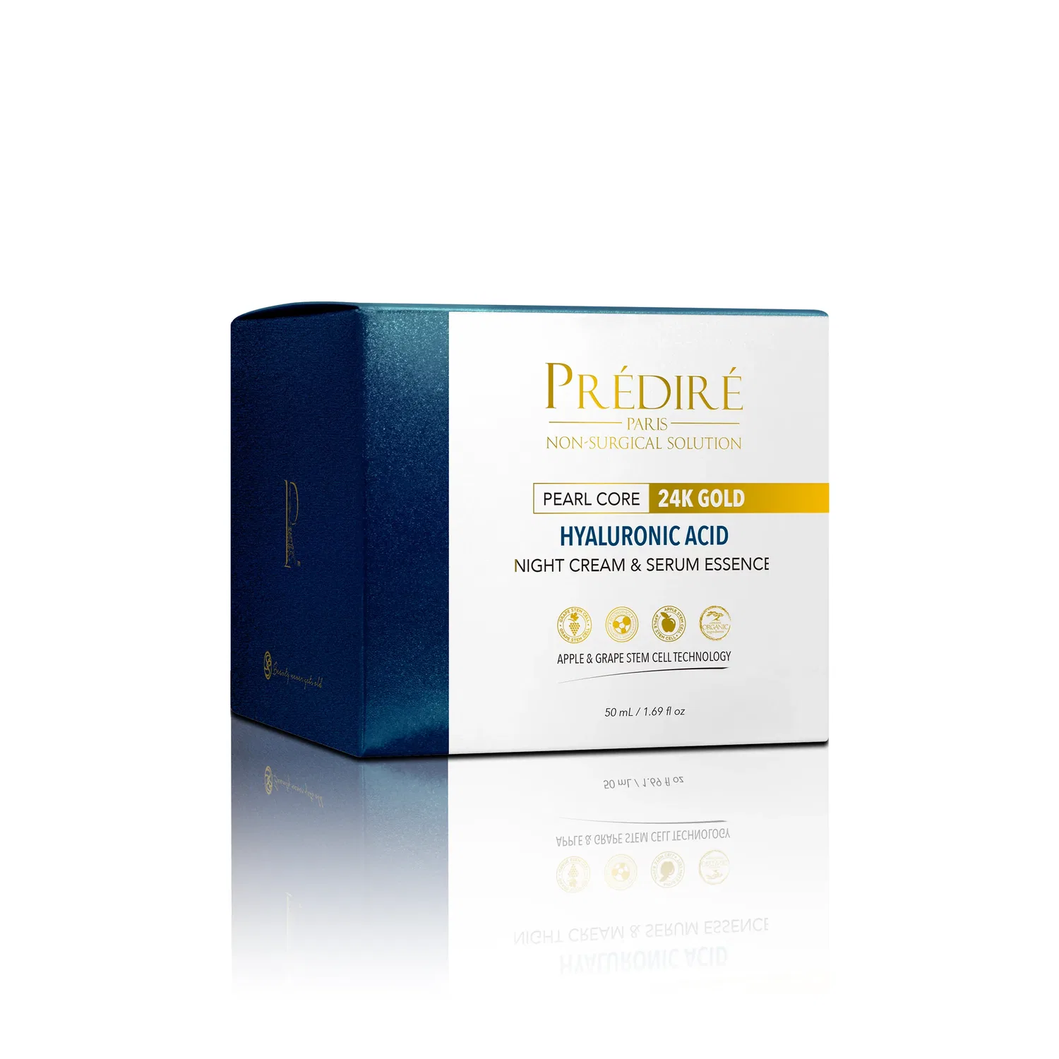 Эссенция Predire Paris — Ночной и - с гиалуроновой кислотой и -каратным золотом Pearl Core — фото 3