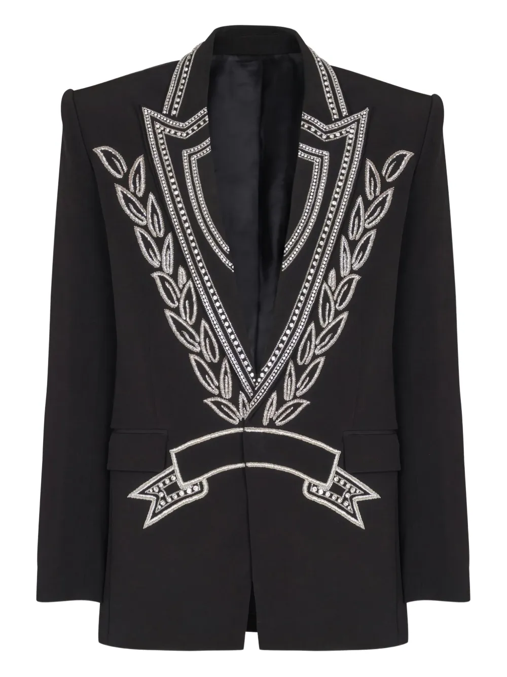 

Куртка с кристаллами BALMAIN, черный