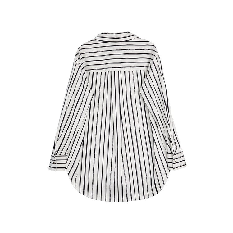 

ELLE Рубашка Women's Stripes Lapel