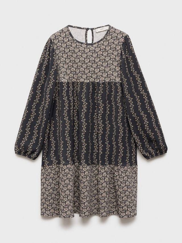 

Детское платье Boheme с цветочным принтом Mango, Charcoal
