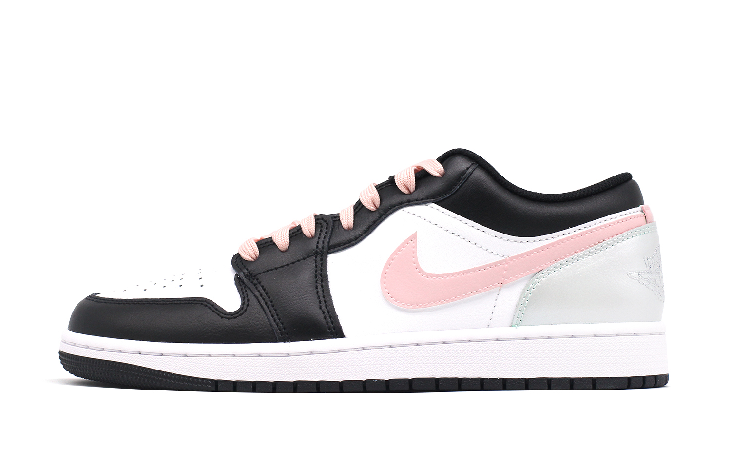 

Jordan Баскетбольные кроссовки Air 1 Vintage, низкие, мужские, белые/розовые/серебристые