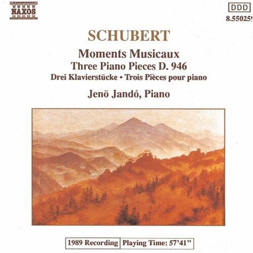 

CD диск Schubert / Jando: Moments Musicaux / Allegretto